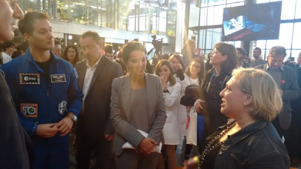 Fête de la Science 2016- Thomas Pesquet rencontre Sand'rions 